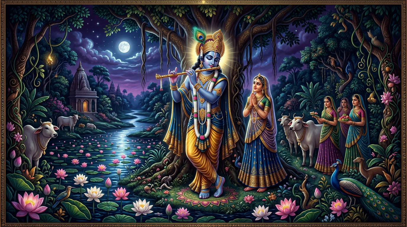 Lord Krishna Sanskrit Bot